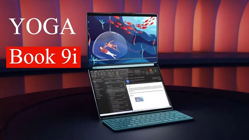 Lenovo Yoga Book 9i Tawarkan Spesifikasi Laptop Layar Ganda